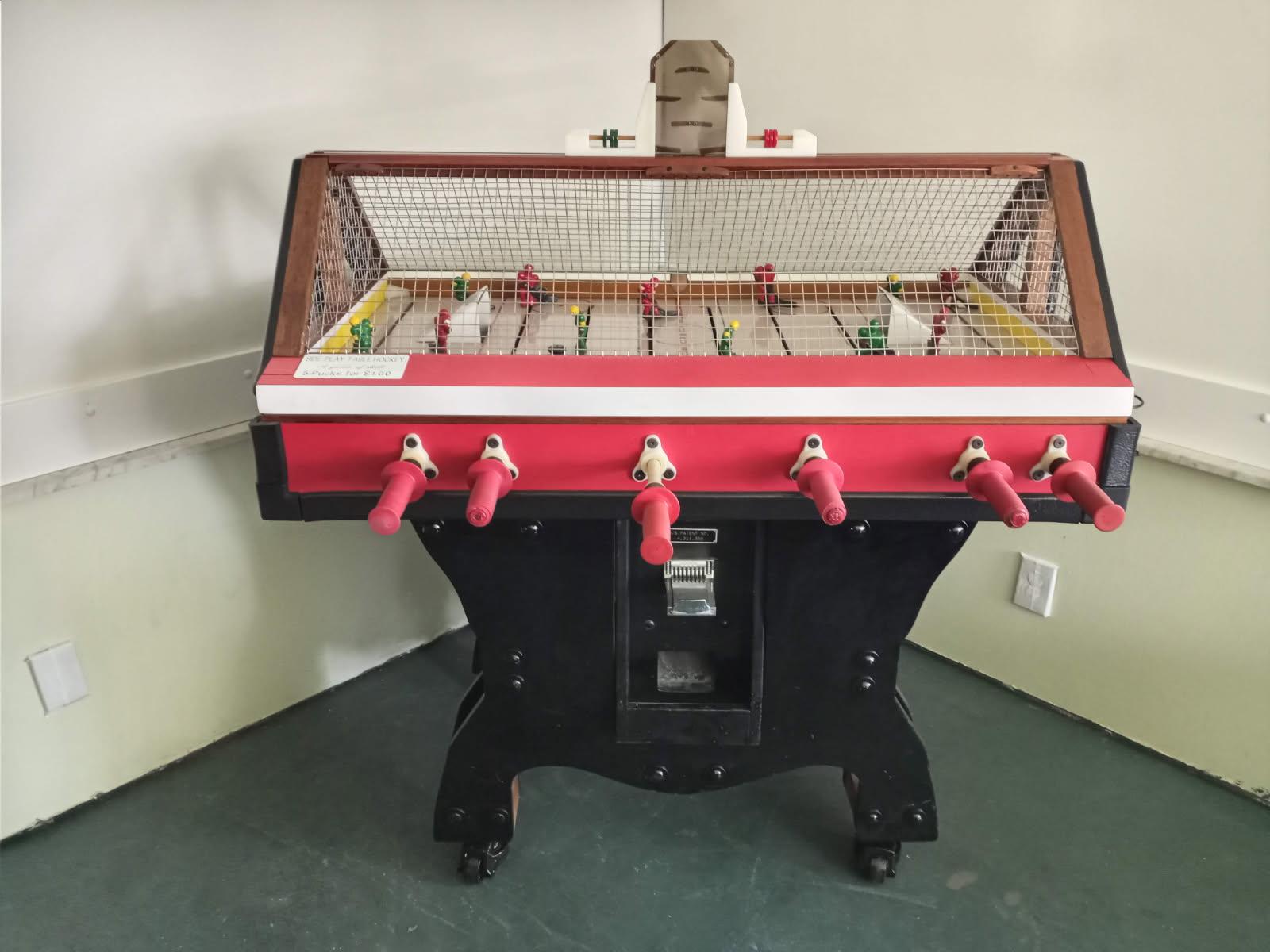 FoosHockey Arcade Game front view